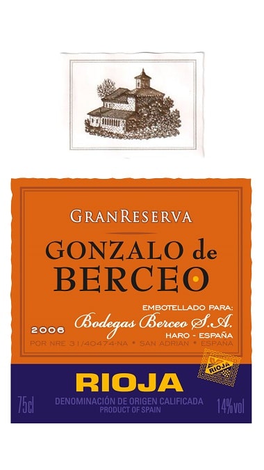 Gonzalo De Berceo Gran Reserva